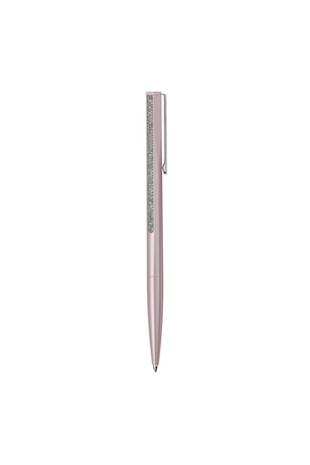 Swarovski Shimmer Ballpoint Pen, Pink Lacquered, Chrome Plated