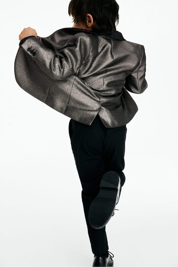H&M Parlak Smokin Ceketi