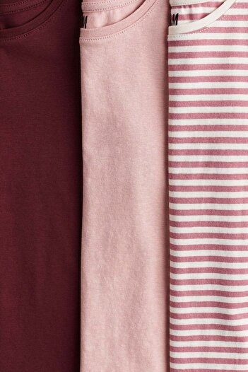 H&M 3-pack long-sleeved tops