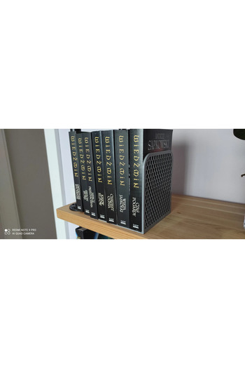 DESIGNBY Декоративний тримач для книг з візерунком, книжкова підставка з вибором кольору, підставка для книг Декоративна (одинарна) для дому та офісу