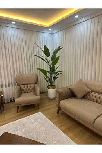 İremÇiçekçilik 200 Cm 24 Yaprak Yapay Ağaç Yapay Çiçek Uygula Salon Bitkisi