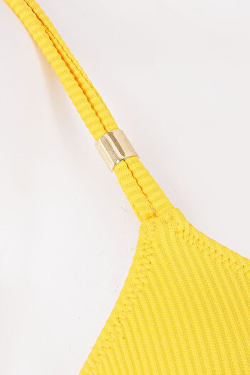 LOYA Ruth Yellow Corded Swimsuit