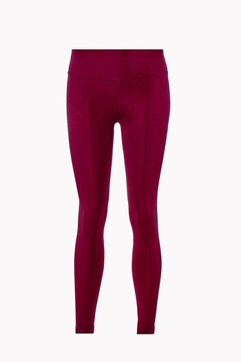 LOYA Claret Red Loya Start Furry Leggings