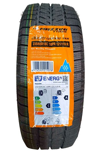 MAZZINI 235/65 R16c 121r 10kat Snowleopard Van Kışlık Lastik, Çin Üretim 2022 Sibop Hediye 2356516