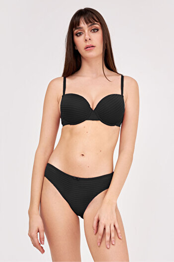 LOYA Black Sierra Light Supported Bra