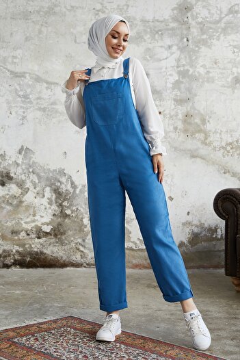 InStyle Lindy Strappy Salopet - Indigo