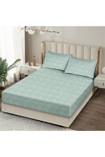 Evim Always Mavi Cotton Fitted Sheet Set Double 160X200+35Cm 50X70Cm 2X Pillowcases