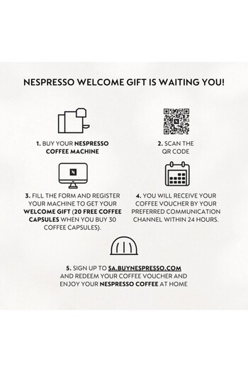 Nespresso 1720W Citiz and Milk Coffee Machine 1 L - 2 Years Warranty
