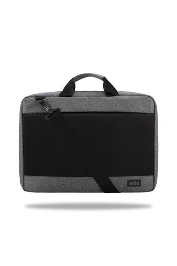 Mila حقيبة كمبيوتر محمول Classone ML-F104 باللون الأسود من Mila - متوافقة مع Lenovo، HP، Asus، Macbook، Mac Air