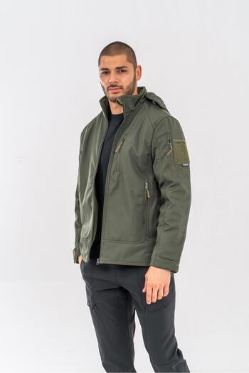 Combat Tactical Παλτό Tactical Softjell - Αδιάβροχο και αντιανεμικό, Biker Coat - 305c