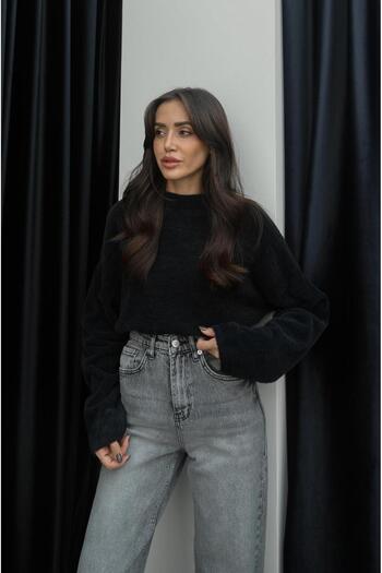 Havoş Black Jason Soft Sweater