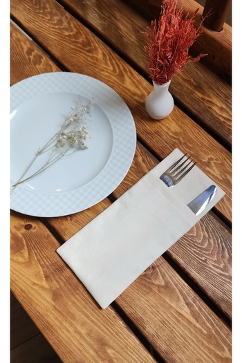 ALTINPAMUK Gold Fork Spoon Knife Case 2-Piece Cream Table Serving