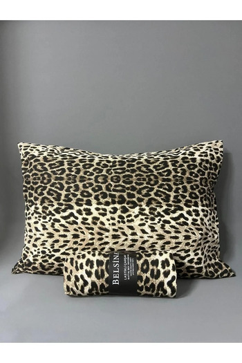 Shopyteks Leopard Cotton Oversize Fitted Sheet Set – 180X200 cm |   Antibacterial & Comfortable