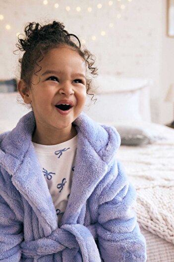 Next Baby Unisex Next Baby Yumuşak Dokunuşlu Polar Sabahlık