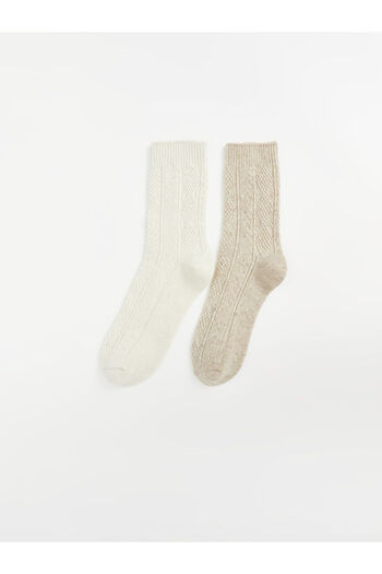 LC Waikiki Lcwk Self Patterned Women's Socks 2 Pack