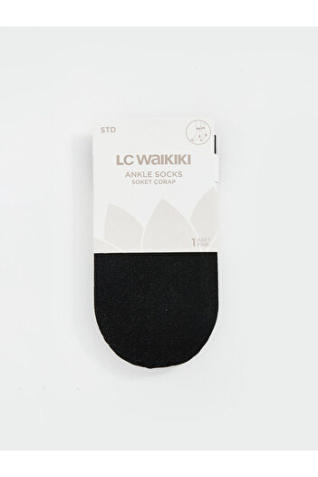 LC Waikiki Дамски чорапи Lcw Dream Black Shiny Look