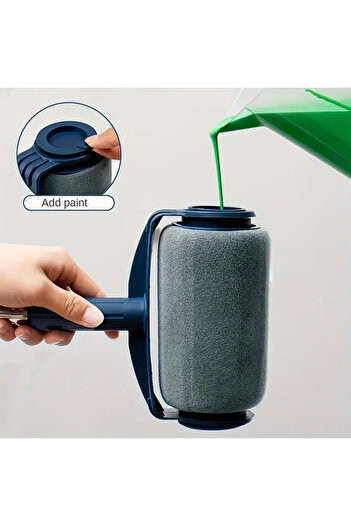 ANI OFİS KIRTASİYE A K Practical Leak Proof Silicone and Water Based Paint Roller Drip-Free Painting Brush Set