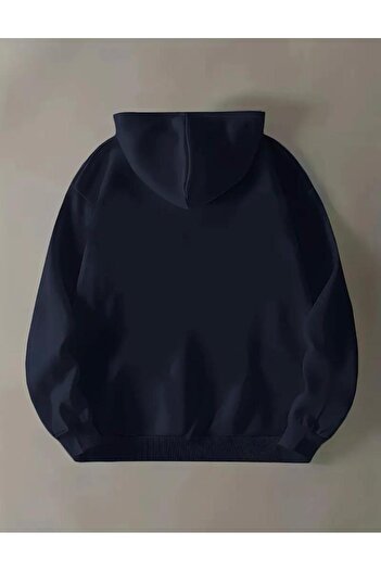 caddekombin Φούτερ με κουκούλα και τσέπες με στάμπα Unisex Chicago