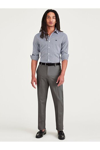 Dockers Signature Stain Defender Creased Slim Fit Pantolon
