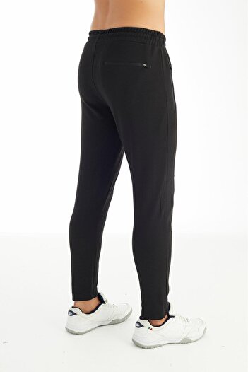 Crozwise Erkrk  çizgi dokulu pamuk polyester spor pantolon