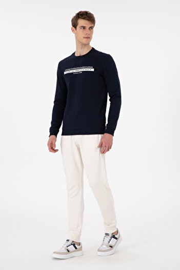 U.S. Polo Assn. Erkek Krem Eşofman Altı 50290785-VR071
