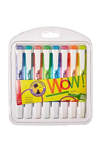 Stabilo Swing Cool 8-Piece Highlighter Set - 275/8