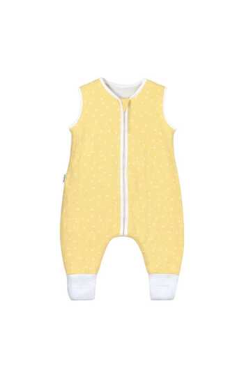 Alpar Tekstil Sleeveless Zippered 2.5 Tog Sleeping Bag for Girls and Boys - with Booties and Feet
