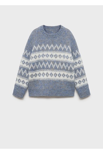 MANGO Kids Pulover Jacquard