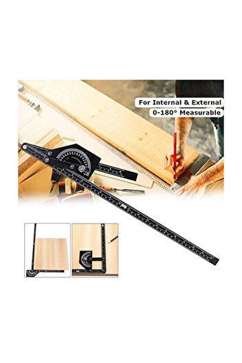 BGA Carpenter Caliper Gauge 230X500Mm Meter Angle Slope Gauge Marking Angle Ruler Angle Finder Measurement Tool