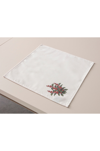 BUGİ HOME COLLECTİON Kukina Premium Series - American Service - Linen Plain Napkin 38X38Cm