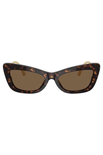 Dolce&Gabbana Dolce & Gabbana Woman Cat Eye Sunglasses- Dg 4467b - Lense Size:55mm - Havana