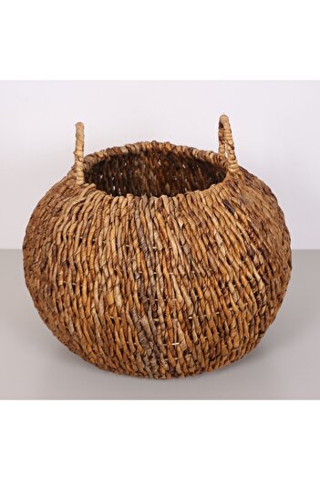 Mylamp Babi̇l Natural Abaca 48X38 cm Basket