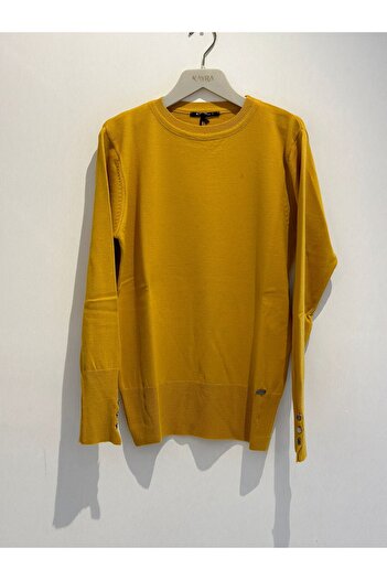 Kayra Crew Neck Knitted Blouse