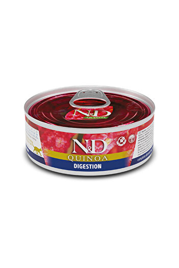 Farmina N&D Quinoa Digestion Canned Cat Food - 80 g - Pack of 24