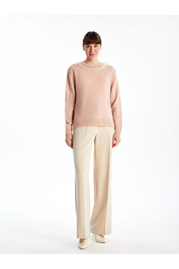 LC Waikiki Crew Neck Women's Knitwear Sweater - W4Gv37Z8