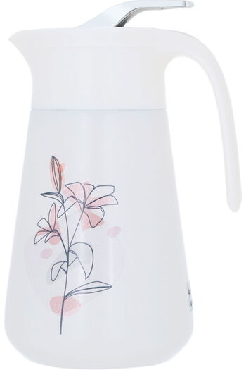 Alsaif Gallery Saif Gallery Stainless Steel Thermos (Gloria), 0.5 L - Light Beige