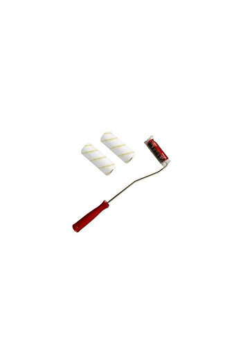 TOPALAKTİCARET Decor Finger Roller 10cm + 2Pcs Replacement Nib Painter Set