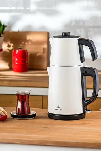 Emsan Bella Gusto Tea Maker Cream