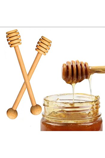kamptek kamp teknolojisi Kamptek Lux Wooden - Imported Thick Honey Jam Spoon 2 Pieces