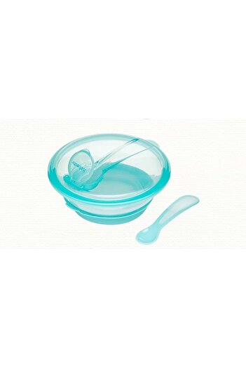 Bebedor Green Vacuum Plate and Spoon Set - Code:8557