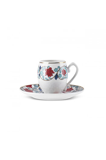 Karaca Gelincik 6 Kişilik Kahve Fincanı 80 ml