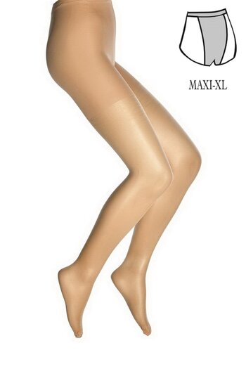 Dore Çorap Open Toe Fit 15 Pantyhose Women's Socks - Plus Size