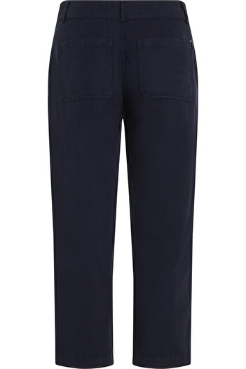 Tommy Hilfiger Straight Wide Leg Trousers