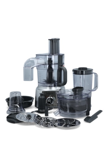 Kenwood محضر طعام، 1000 واط، وعاء سعة 3 لتر، خلاط سعة 1.5 لتر، 11 أداة معالجة، مطحنة متعددة الاستخدامات، مطحنة