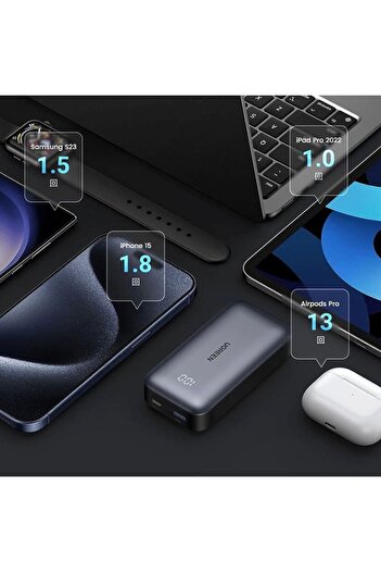 Ugreen Mini PowerBank Two-Way Fast Charging 10000mAh 30W - Gray