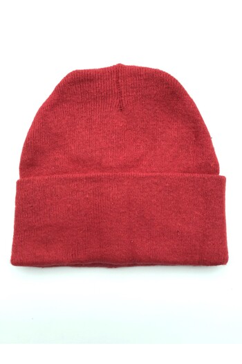 AXE SPORTSWEAR Unisex Winter Red Wool Soft Textured Folded Basic Beret Winter Beret