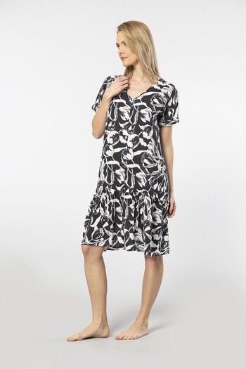 TÜREN Türen Woven Button Dress 3603/Black