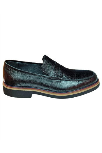 Cem Pekşen BH201 Erkek Siyah (40-44) Loafer Ayakkabı