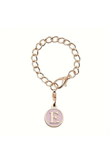 Stanley E Harfi Termos Uyumlu Pembe Charm Aksesuar Sallantılı Süs