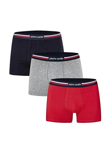 Pierre Cardin Ανδρικό Σετ Boxer 3 - Βαμβάκι και Lycra, Χρώμα R.O.3.Z9.E5.L.T.